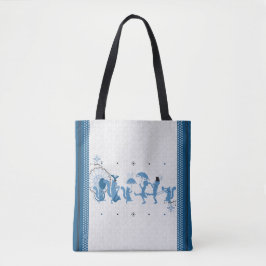 Bolsa de la Tote de Rhapsody Azul