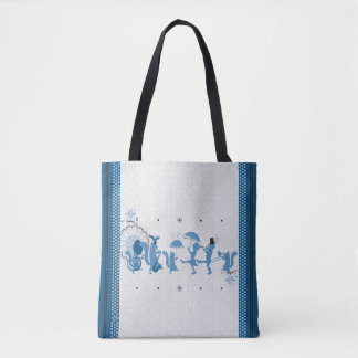 Bolsa de la Tote de Rhapsody Azul