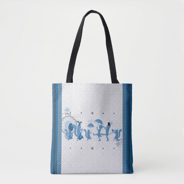 Bolsa de la Tote de Rhapsody Azul (Anverso)
