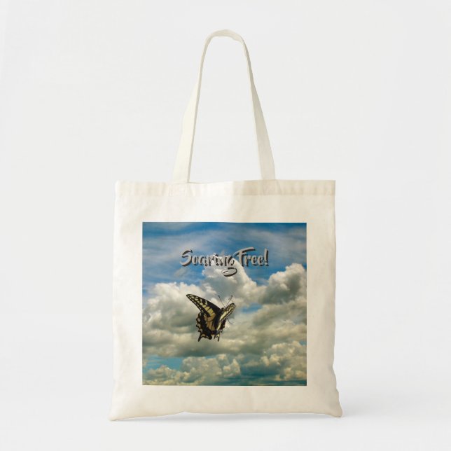 Bolsa de la Tote - Mariposas de la cola de Swallow (Frente)