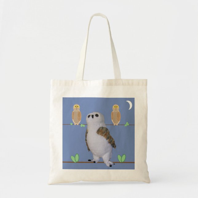 Bolsa de la Tote - Quién-o-es-la verdadera lechuza (Frente)