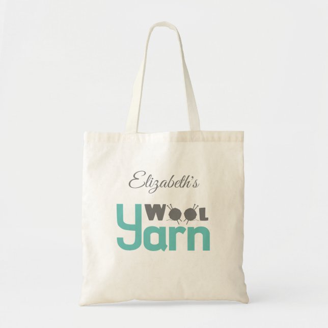 Bolsa de lana yarn tote (Frente)