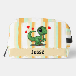 Bolsa de lápices personalizada de Velociraptor Din