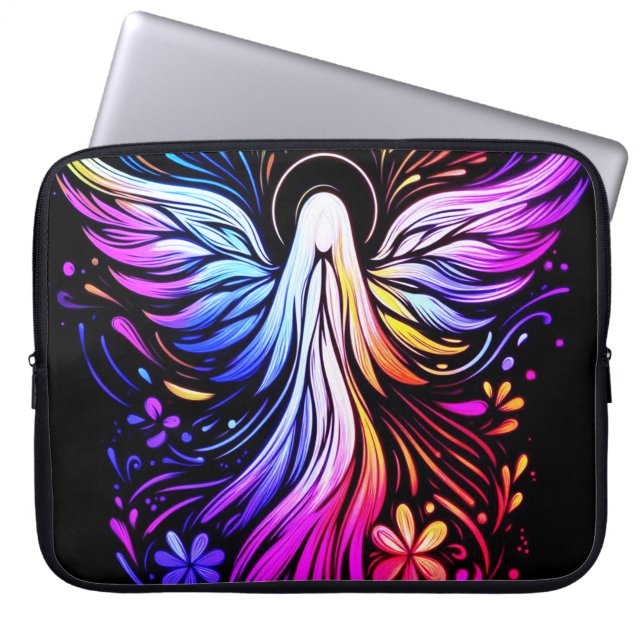 Bolsa de laptop personalizada para mujeres con áng (Frente)