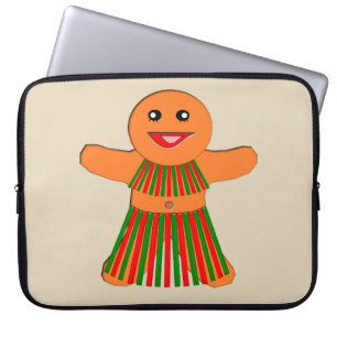 Bolsa de laptops de la Fiesta Gingerbread mujer na