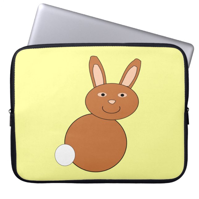 Bolsa de laptops Feliz Pascua (Frente)