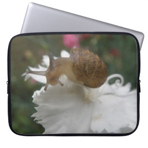Bolsa de laptops Garden Snack and White Carnation