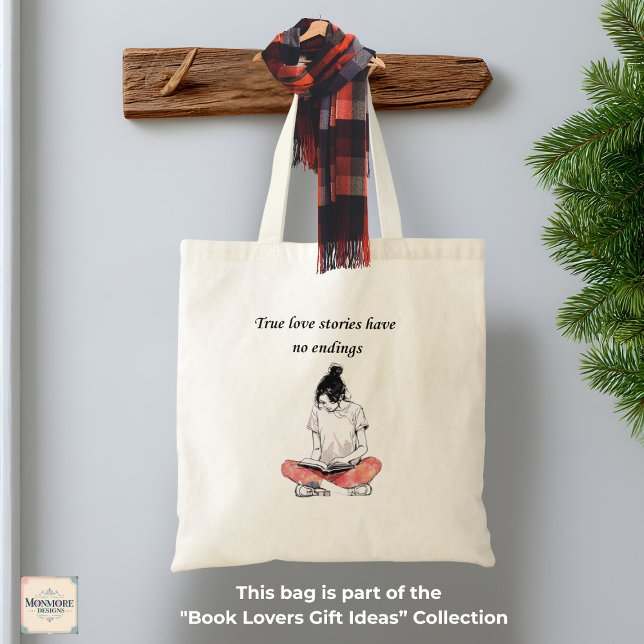 Bolsa de lector de libros elegante - Regalo único (Subido por el creador)