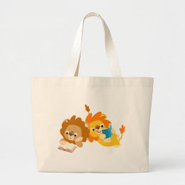 Bolsa de lectores de leones de Personalizado lindo