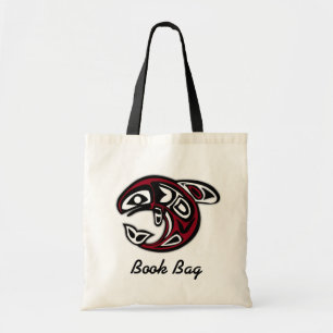 Bolsa de libro de salmón del pacífico tropical