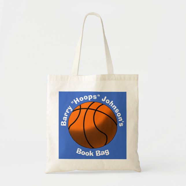 Bolsa de libros de baloncesto (Frente)