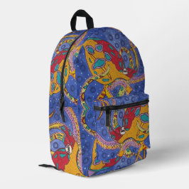Bolsa de libros de Octopus Back Pack