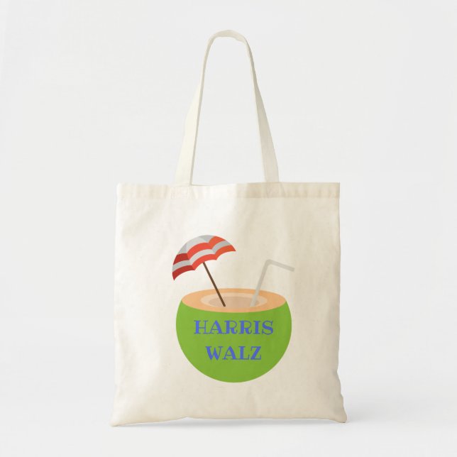 Bolsa de libros de Tote Harris Walz (Frente)