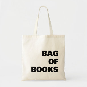 BOLSA DE LIBROS En Fuente Negra - Bolsa de LIBRO
