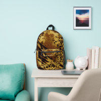 Bolsa de libros Leopard Print - Bolsa de viajes y 