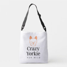 Bolsa de lienzo Premium para Yorkie Loco