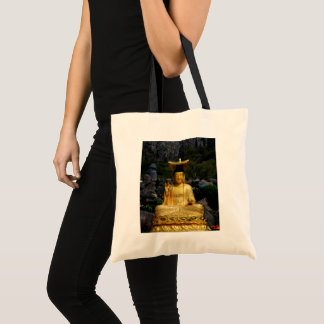 Bolsa de lona de Jeju-do Corea del Sur Buda dorado
