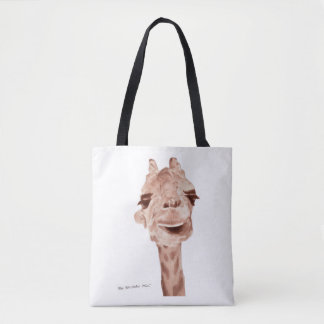 Bolsa de lona de jirafa