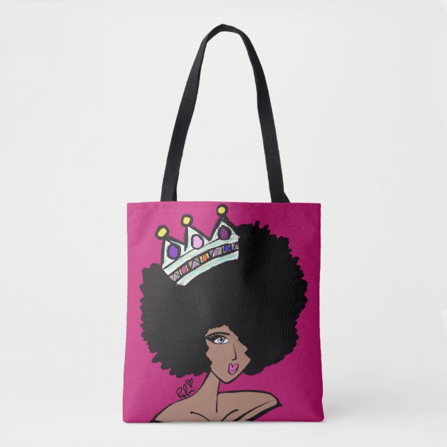 Bolsa de lona de la corona africana (Anverso)