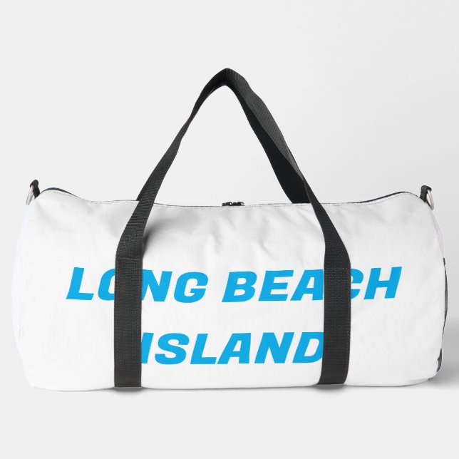 BOLSA DE LONA DE LA ISLA DE LONG BEACH (Anverso)