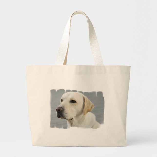 Bolsa de lona de Labrador amarillo (Frente)