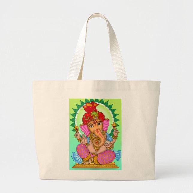 Bolsa de lona de Lord Ganesha  (Frente)