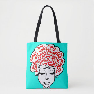 Bolsa de lona de Paz y Amor