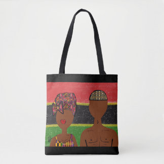 Bolsa de lona de Paz y Amor Africano