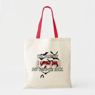 Bolsa de lona estética de vampiro gótico oscuro co