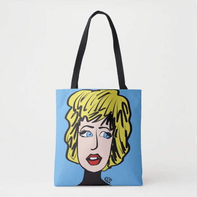 Bolsa de lona preocupada (Anverso)