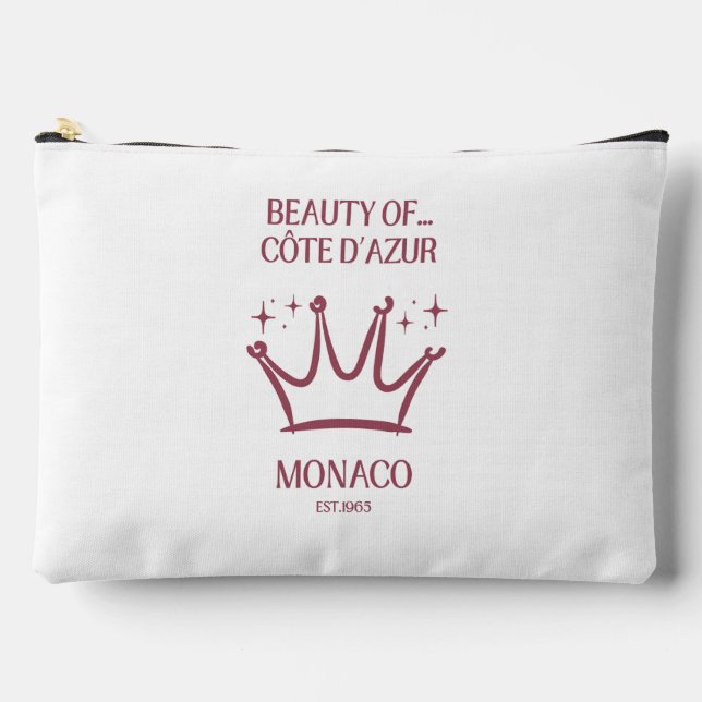 Bolsa de lujo Crown Monaco Cote d'Azur 1965 (Anverso)