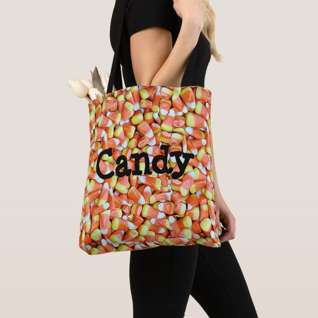 Bolsa de maíz con caramelo y calabaza (Detalle)