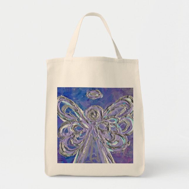 Bolsa de malla morada (Frente)