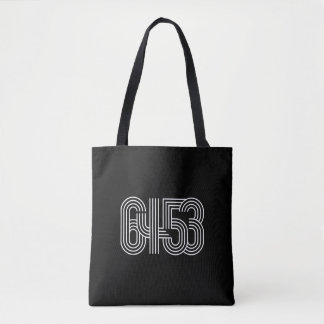 Bolsa de mano 6453 en negro y blanco