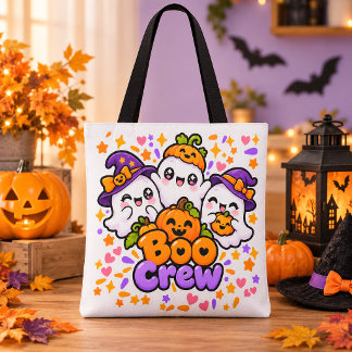 Bolsa de mano adorable de Halloween Boo Crew