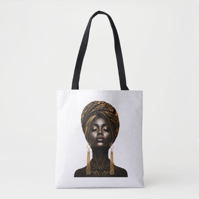 Bolsa de mano African Queen Elegance (Anverso)