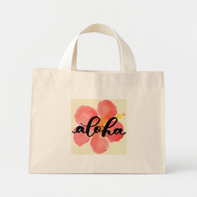Bolsa de mano Aloha Hibiscus (Frente)