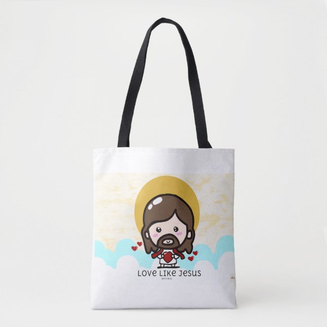 Bolsa de mano Amor Como Jesús (Anverso)