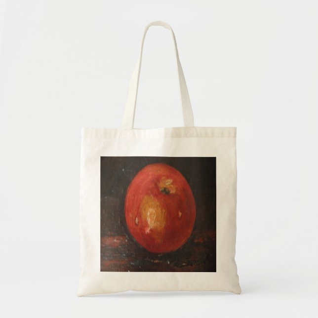 Bolsa de mano Ann Hayes Pintando Apple (Frente)