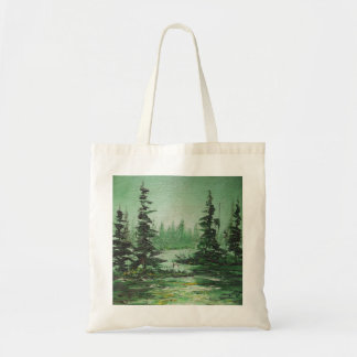 Bolsa de mano Ann Hayes Pintura Selva Verde