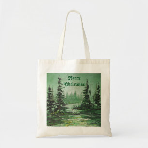Bolsa de mano Ann Hayes Pintura Selva Verde