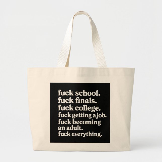 Bolsa de mano Antisistema Rabieta   (Frente)