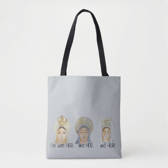 Bolsa de mano Ave María (Anverso)