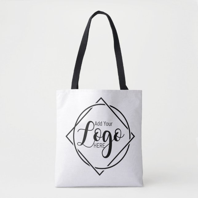 Bolsa de mano básica personalizada para negocios c (Anverso)
