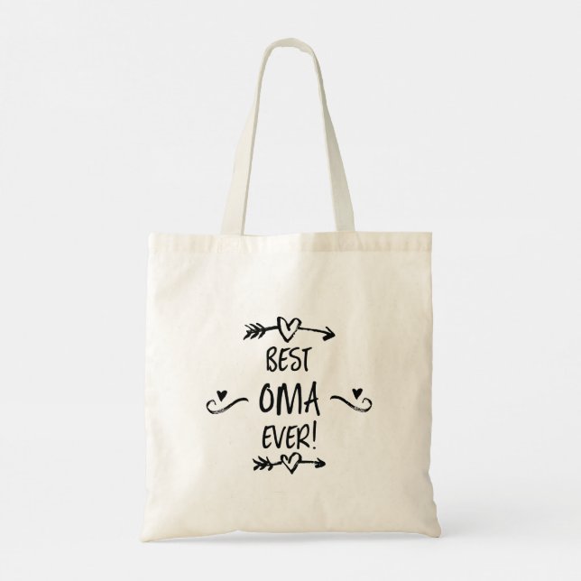 Bolsa de mano Best Oma Ever (Reverso)