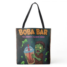Bolsa de mano Boba Bar – ¡La bebida favorita de lo