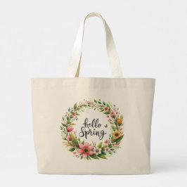 Bolsa de mano - Bolsa de mano de corona floral de