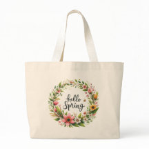 Bolsa de mano - Bolsa de mano de corona floral de