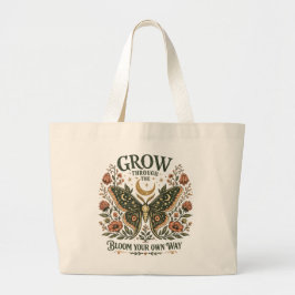 Bolsa de mano botánica de la polilla celestial
