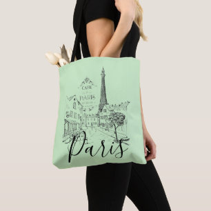 Bolsa de mano Cafe Paris